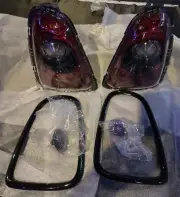 MINI OEM R56 R57 LCI R58 R59 Black-Line Taillight, Side Markers, & Black Trim (for: Mini)