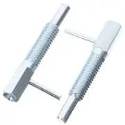 2 Pcs Self-locking Telescopic Pin Spring Loaded Quick-release Pins