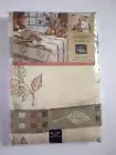 Vtg Home Wear Fall "Autumn Leaves" Jacquard Tablecloth 52"X70" Oblong See Descri
