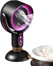 Portable Kitchen Hood, Perfect Solution to Easily Meet Your Different Cooking Needs, Portable Range Hood for Cooking | Rechargeable Range Hood Ventilated V-Mouth 3000mAh | 360 Degree Parallel Rotating