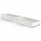 New 2x Storage Drawers Trundle for Single Wooden Bed Frame Base Timber White