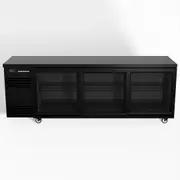 Skope BackBar 3 Glass Sliding Door SlimLine Fridge