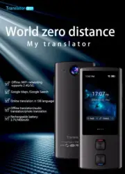 138 Languages Smart Offline Translator Voice Wifi Translation Bluetooth+Camera