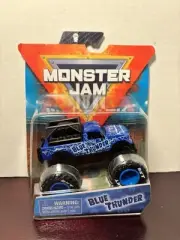 Monster Jam Blue Thunder Ride Truck 1/64 Series 12 Spin Master *See Description