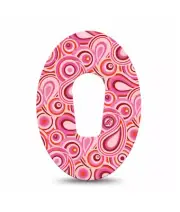 ExpressionMed Dexcom G6 Pink Party Patch 4 Pack