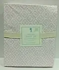 Pottery Barn Kids PBK Bed Bedroom Lillian Sheets Set Twin Pink Floral Geometric