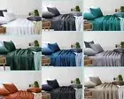 Bed Sheets Single Double King Queen King Single Super King Flat Fitted Sheet