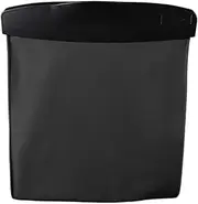 Car Trash Can, Slim Car Trash Can, Car Garbage Bin, Slim and Waterproof, Reusable, 31cm, Black, Red, Convenient for Cars and Taxis and More