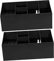 Beavorty Pcs Hairdresser Scissors Box Hairdressing Scissor Holder Barber Storage Holder Abs Tool Box for Hair Salon