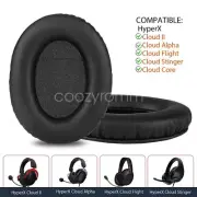 Replacement Earpads Headband for HyperX Cloud II 2 Headset Ear Cushion Cover