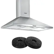 Comfee Rangehood 900mm Stainless Steel Canopy With 2 PCS Filter Replacement Combo