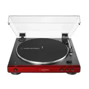 Audio-Technica AT-LP60XBT Bluetooth Fully Automatic Stereo Turntable Red