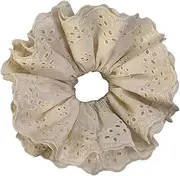 [Oxtxuzdm] Multi Layer Hair Scrunchies Thick Oversized Scrunchy Elegant Hair Rope Scrunchy Women Ponytail Holder