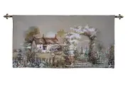 Wall Tapestry Wintage Wall Decoration CLARICE Tapestry 54x28 inches GOBELIN