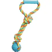 Boss Pet Chomper Rope Tugger with Spike Ball & Handle WB15520 Boss Pet Chomper