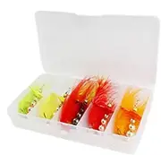 Fishing Spinner Baits, Glitter Spinner Baits Kit, Realistic Appearance Fishing Accessory for Any Season of Pike and Brass