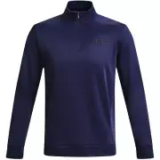 Under Armour Armourfleece 1/4 Zip Jacket Midnight Navy/Black Men's Size Medium