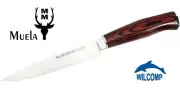 MUELA GAUCHO 16R Fixed Blade Hunting Knife with Leather Sheath made in Spain