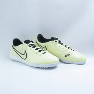 NIKE DV4341700 男室內足球鞋 Tiempo Legend 10 Academy 足球鞋 平底 檸檬水色