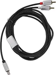 GLSTOY -c to Audio Adapter Universal Audio Converter Cable Compatible Mobile Devices Crystal Sound Easy Connection for Car Home