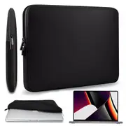 16inch Black Soft-Touch Sleeve Case Cover for MacBook Air