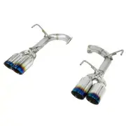 Remark 4 Inch Axleback Muffler Delete Set - Subaru WRX/STI VA (Double Wall Bu...