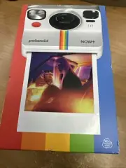 Polaroid Originals Now+ 2nd Gen i-Type Instant Film Camera, White + Lens Filters