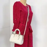 Coach CS183 Mini Rowan Crossbody In Signature Canvas IN Glacierwhite