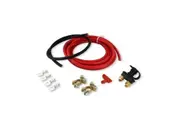 Proflow Battery Relocation Kit 5 meter red /1 meter Black Battery Cables Battery Terminals Side Post Adapter Isolator Switch 12v 200amp. PFEBT-900
