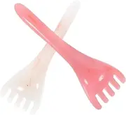 HOMOCONO 2Pcs Scalp Massage Comb Resin Hair Growth Massager for Improved Static Design Comfortable Use for Wet Dry Hair present for Friends and Family