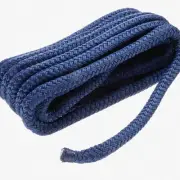NauticalFlex Double-Braid Dock Line 1/2" x 15' - Navy Blue Strength