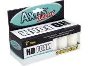 AXUS WHITE HD FOAM SLEEVES 2INCH PACK OF 10