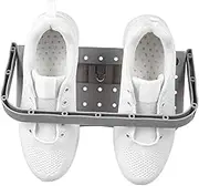 GANAZONO Wall Shoe Organizer Adhesive Mount Space Saving Storage for High Heels Slippers Sneakers Durable Design