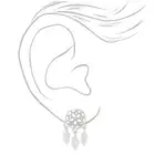 ICING Dreamcatcher Stud Earring Stainless Steel & Cubic Zirconia 1 Stud Earring