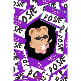 BLACKPINK Rosé FanUnion 韓站️BORN PINK 10公分Posie娃娃 Rosie 吉他