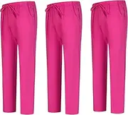 [MISEMIYA] Set of 3 - Uniforms Medical Scrub Pants Unisex – Hospital Uniform Trousers - Ref.8312