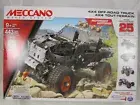 Meccano by Erector 4x4 OFF-ROAD TRUCK 25 Model Building Set 443 piece STEM toy