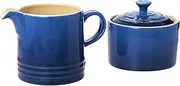 [Le Creuset] PG8005-1059 Stoneware Cream and Sugar Set, Marseille,