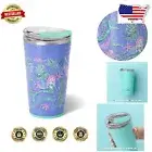 Travel-Friendly 24oz Stainless Steel Coffee Tumbler - Dishwasher Safe Design