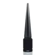 Gunmetal Mini Spiked Stubby Short Antenna 4" For 07 20 GMC SIERRA 1500 2500 3500