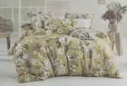 LINEN HOUSE AUSTRALIA ECUADOR CHAI FLORAL COTTON QUILT COVER SET QUEEN NEW