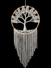 55cm Macrame Tree of Life Dream Catcher Wall Art Boho