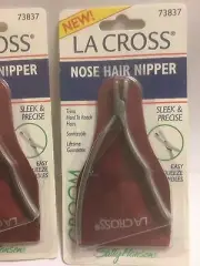2 X LA Cross Sally Hansen Nose Hair Nipper Trimmer Sleek & Precise 73837 NEW