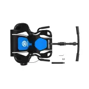 EzyRoller Drifter Pro X For Ages 10-110 - Black Magic