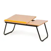 CostwayPortable Folding Laptop Desk with Tilting Top