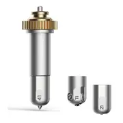 Perforation Blade,Engraving Tip and Fine Debossing Tip Bundle for Quick Swap Housing Silver