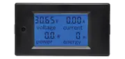 Flush Mount Power Monitor Panel With 100A Shunt Voltage alarm function