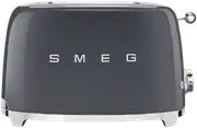 Smeg 50's Style 2 Slice Toaster Grey