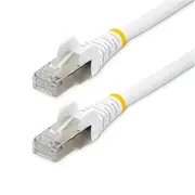 StarTech.com NLWH-3M-CAT6A-PATCH Cat6A - 10Gbps Ethernet Cable - 3m - White LSZH - Shielded [NLWH-3M-CAT6A-PATCH]