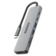 Hub Sitecom Cn 5504 USB C Power - Cheddar Cheese Straws Grey